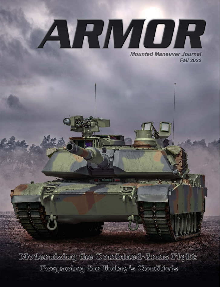Armor - Mounted Maneuver Journal Fall 2022