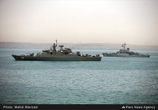 Naval vessels of the Islamic Republic of Iran Navy.