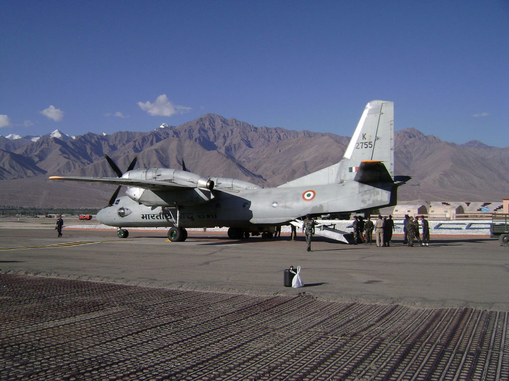 An-32 in Leh Airbase, India.