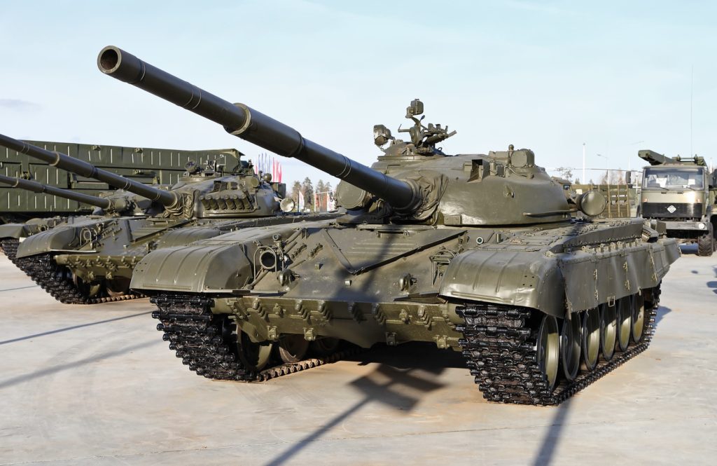 Russian T-72 Tank.