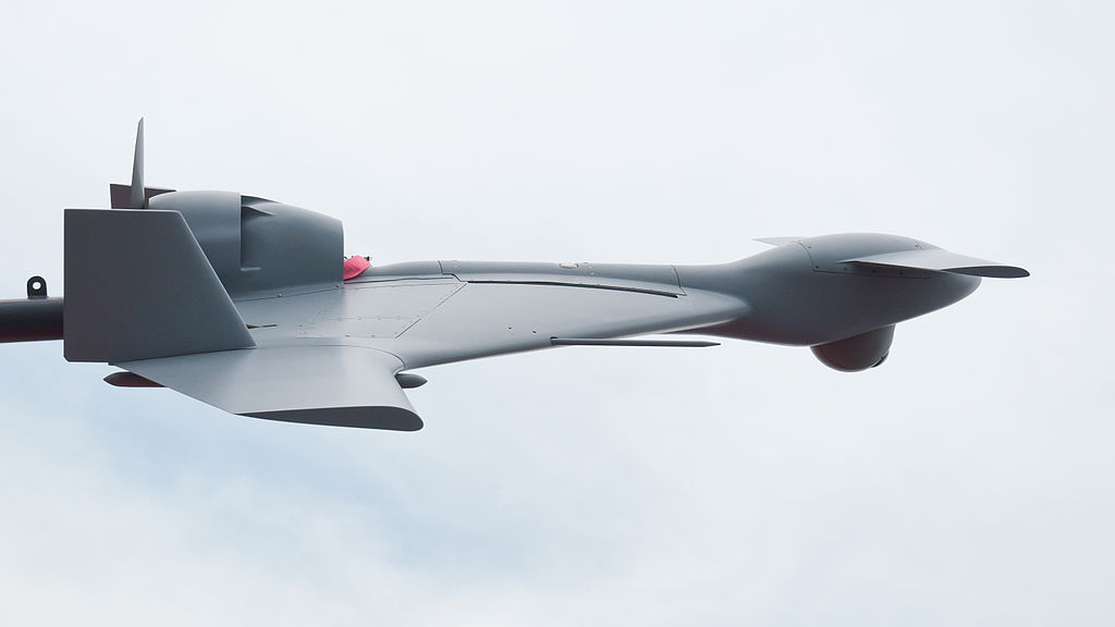 IAI Harop UAV at Paris Air Show 2013.