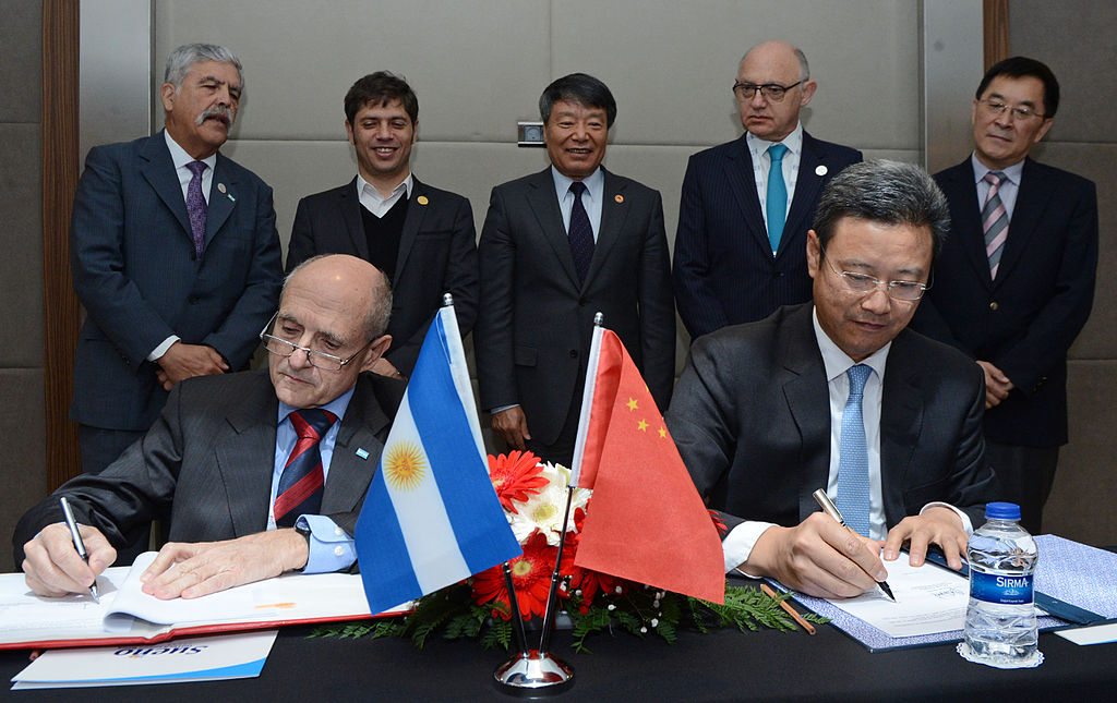 Argentina and China sign agreements to construct critical infrastructure such as nuclear power plants.