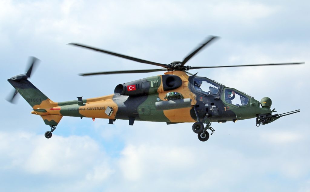 Turkey’s T-129 ATAK Helicopter.