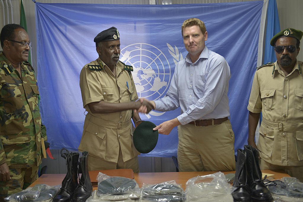 2014 02 19 Handover of Uniform to Somali Custodial Corps 07.